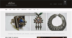 Desktop Screenshot of aklias.com